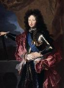 Hyacinthe Rigaud Portrait of Philippe II, Duke of Orleans (1674-1723), Regent de France oil